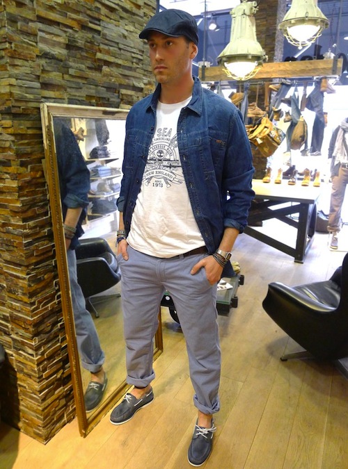 timberland homme look
