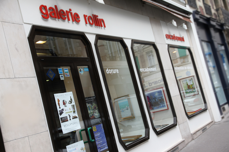 Exposition Artistes BD, Galerie Rollin