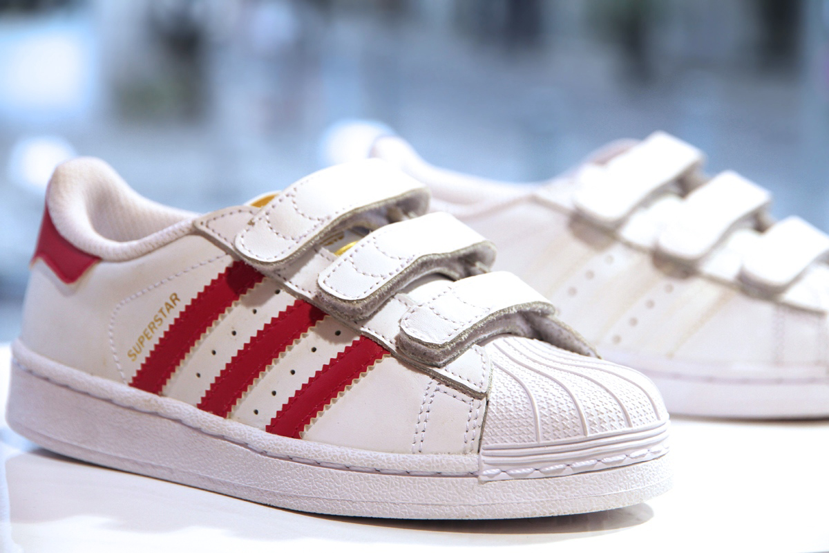 adidas superstar enfant brun