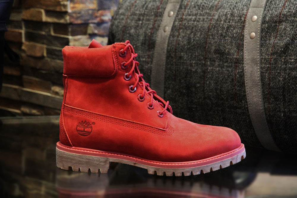 timberland homme rouge et blanc
