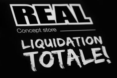 Liquidation de la boutique Real