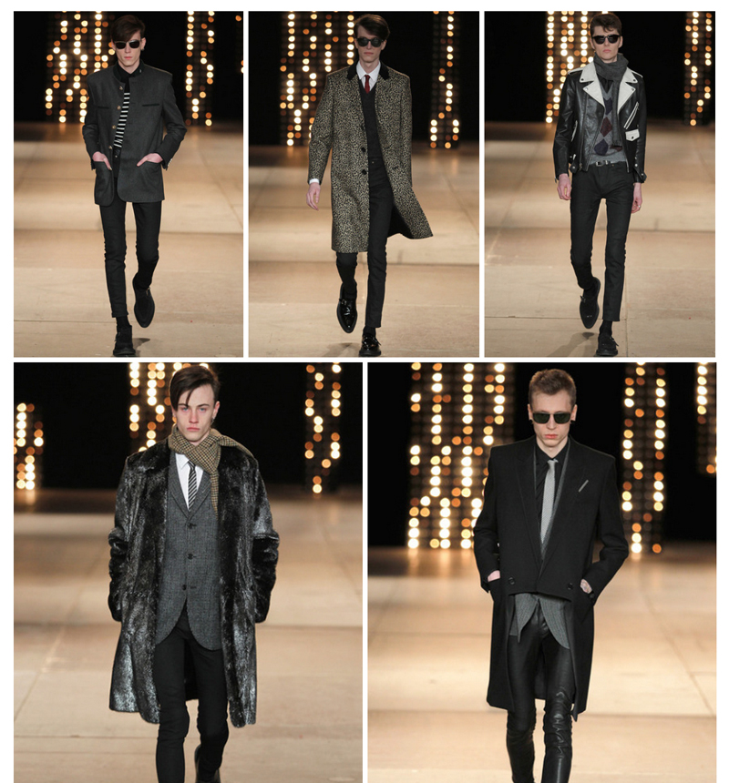 Les Looks Saint Laurent Homme