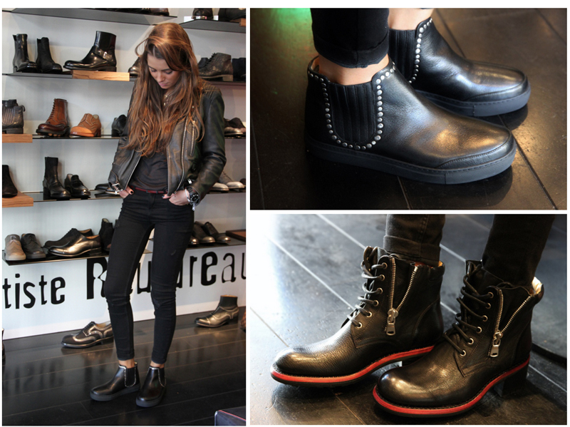 Les trois Boots Free Lance d’Octobre