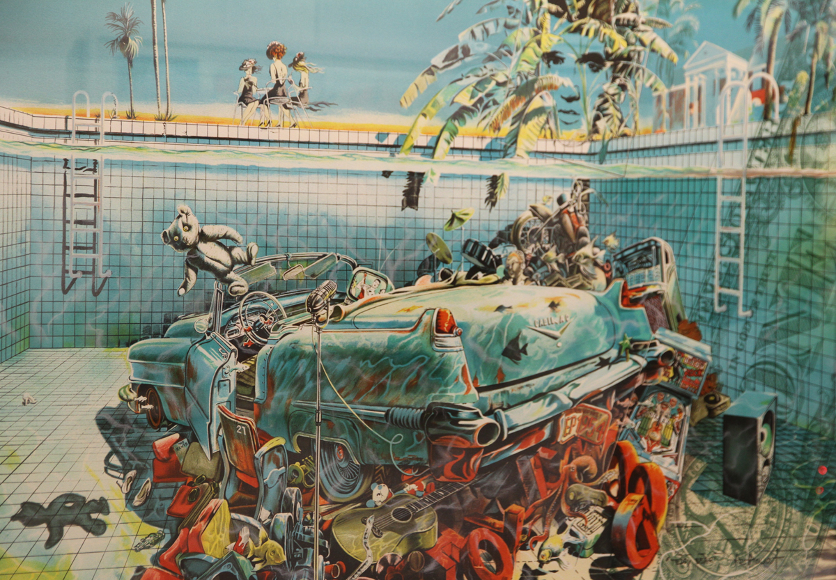 L'exposition Daniel Authouart - Le Buzz de Rouen