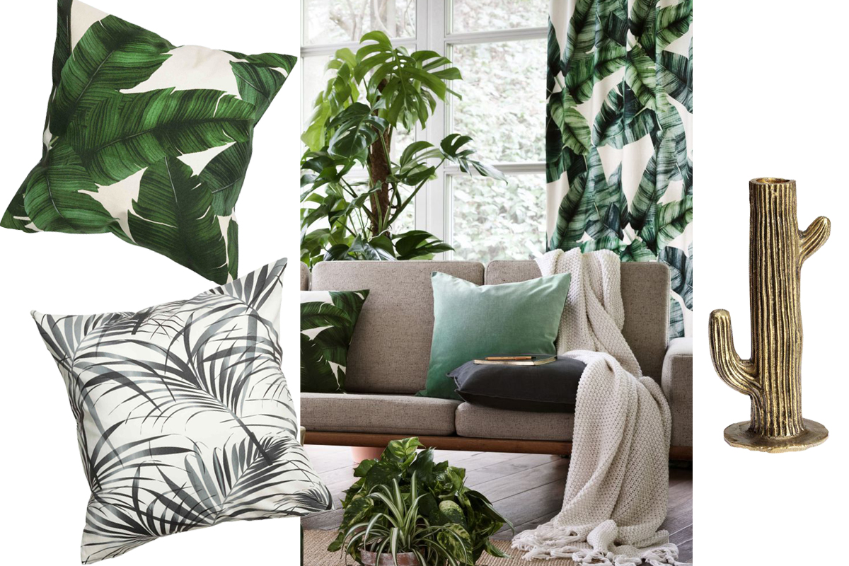 Déco Tropicale chez H&M