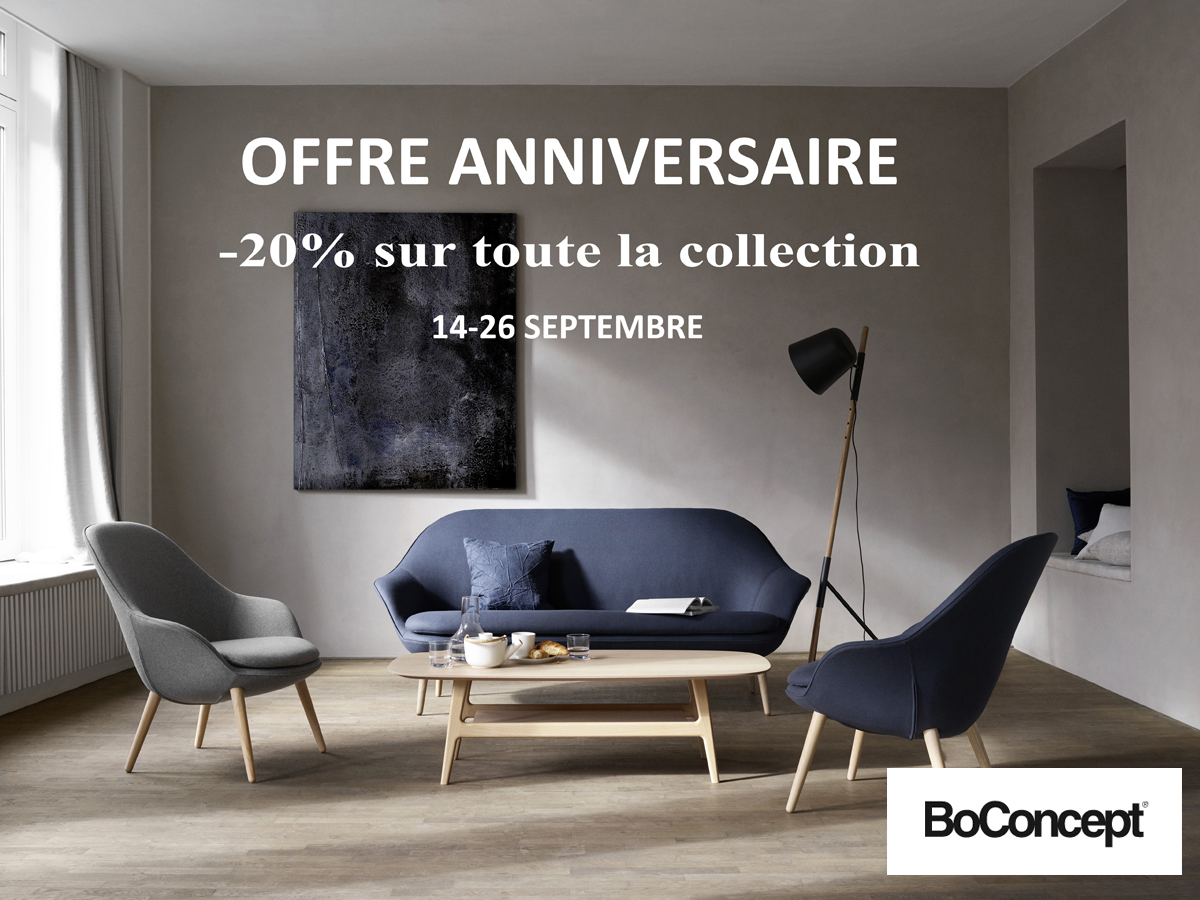 Offre Anniversaire BoConcept